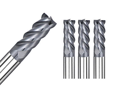 HRC65 4 Flutes Carbide End Mill Cutter