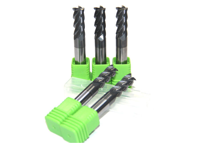 Standard Corner Radius End Mill / Tungsten Solid Carbide Milling Cutters