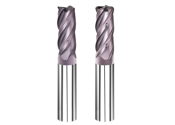 Standard Carbide End Mill Cutter TiAlN-nano Coating General Processing